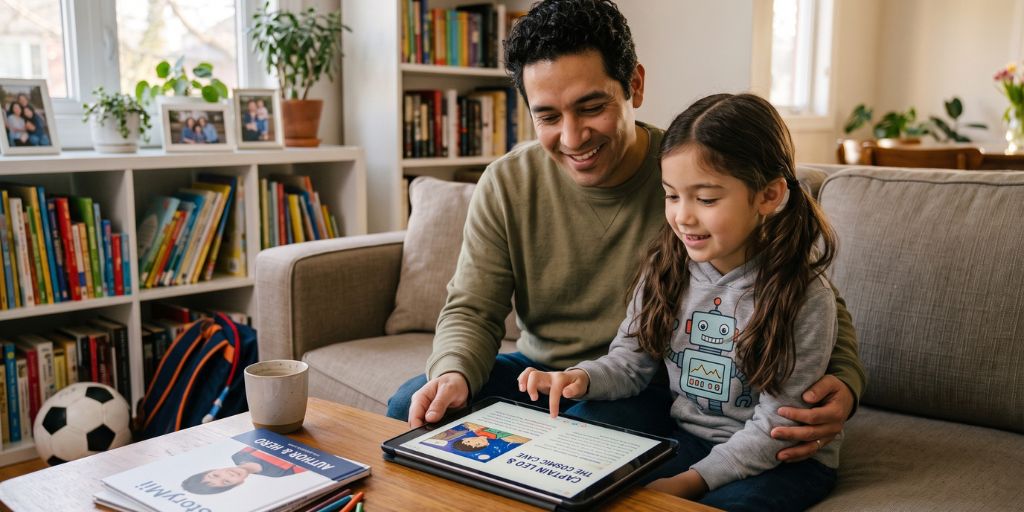 From Reluctant Reader to Author: How Co-Creating Stories Unlocks a Child's Confidence